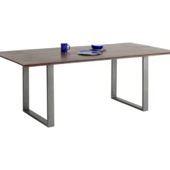Tische|KARE Design Tisch Symphony Dunkel Rohstahl 180X90