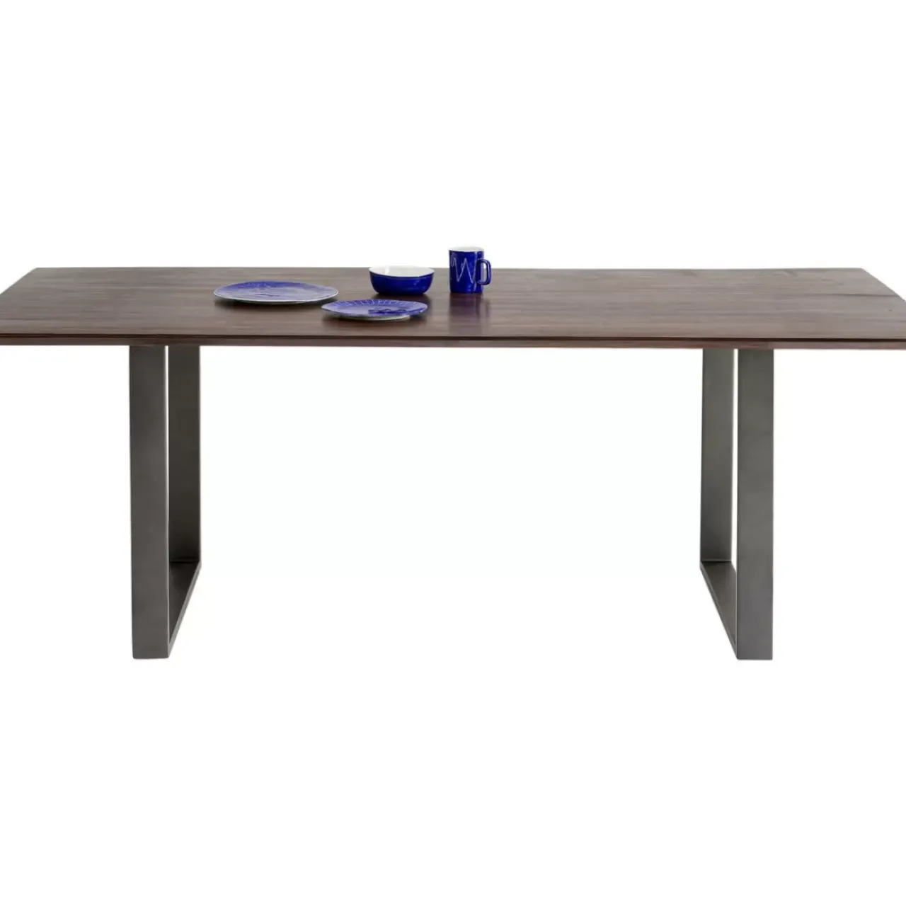 Tische|KARE Design Tisch Symphony Dunkel Rohstahl 160X80