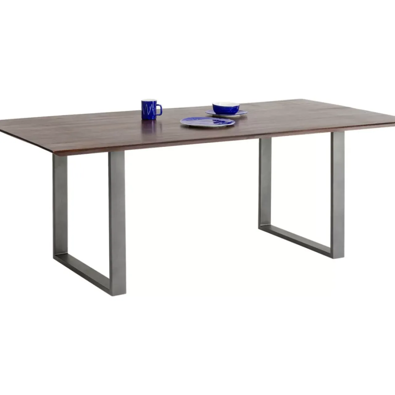 Tische|KARE Design Tisch Symphony Dunkel Rohstahl 160X80