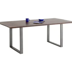 Tische|KARE Design Tisch Symphony Dunkel Rohstahl 200X100