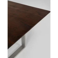 Tische|KARE Design Tisch Symphony Dunkel Silber 180X90