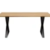 Tische|KARE Design Tisch Symphony Eiche Cross Schwarz 200X100Cm