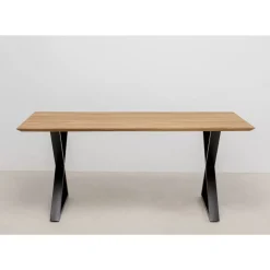 Tische|KARE Design Tisch Symphony Eiche Cross Schwarz 180X90Cm