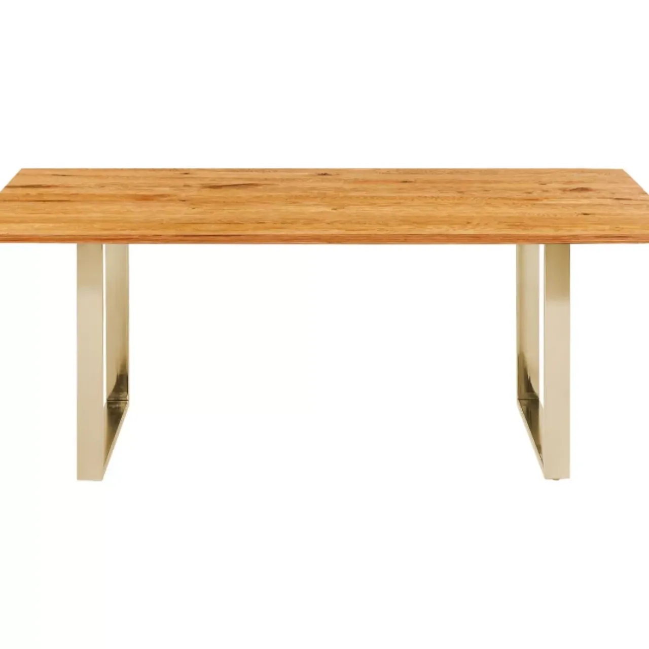 Tische|KARE Design Tisch Symphony Eiche Messing 200X100
