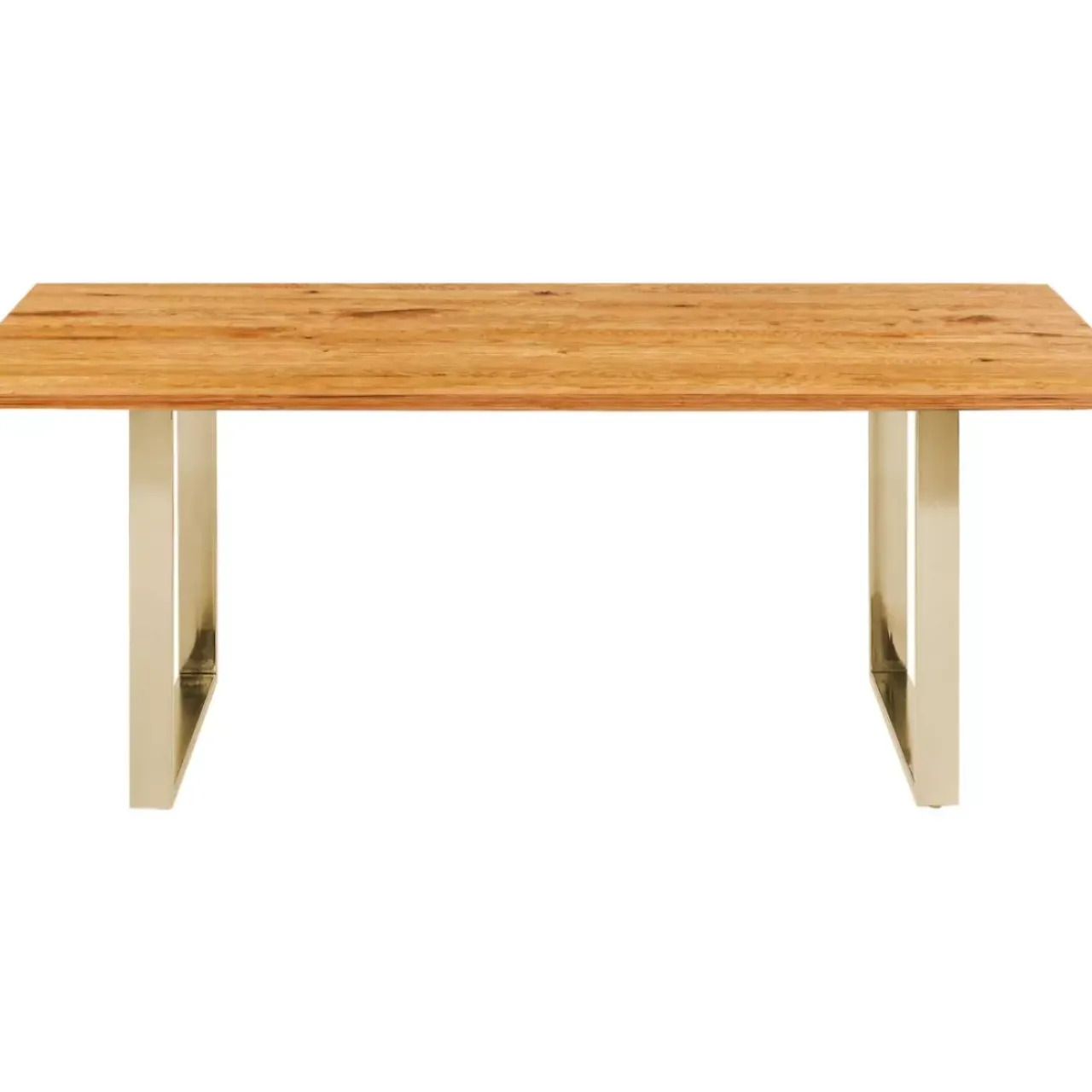 Tische|KARE Design Tisch Symphony Eiche Messing 180X90