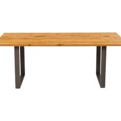 Tische|KARE Design Tisch Symphony Eiche Rohstahl 180X90