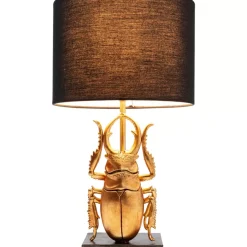 Tischleuchten|KARE Design Tischleuchte Animal Beetle Gold 42Cm
