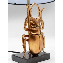 Tischleuchten|KARE Design Tischleuchte Animal Beetle Gold 42Cm