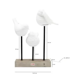 Tischleuchten|KARE Design Tischleuchte Animal Birds Led