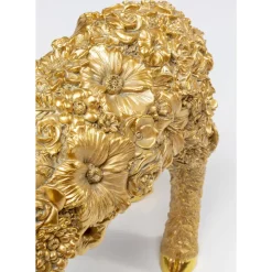 Tischleuchten|KARE Design Tischleuchte Animal Flower Sheep Gold 36Cm