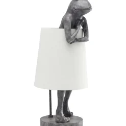 Tischleuchten|KARE Design Tischleuchte Animal Frog Grau