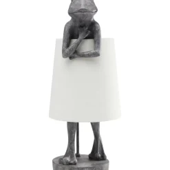 Tischleuchten|KARE Design Tischleuchte Animal Frog Grau