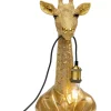 Tischleuchten|KARE Design Tischleuchte Animal Giraffe Gold 50Cm