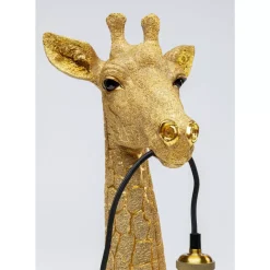 Tischleuchten|KARE Design Tischleuchte Animal Giraffe Gold 50Cm