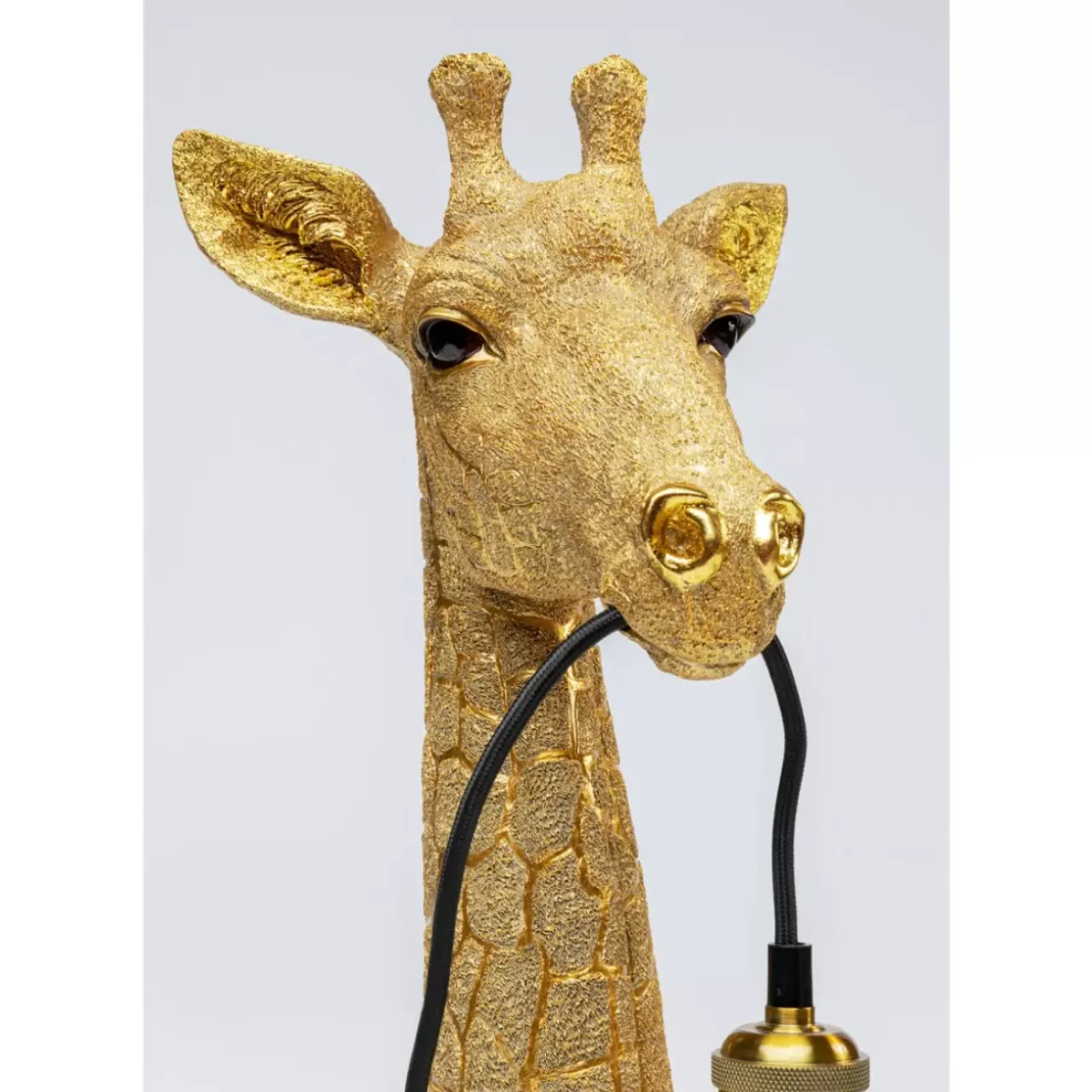 Tischleuchten|KARE Design Tischleuchte Animal Giraffe Gold 50Cm
