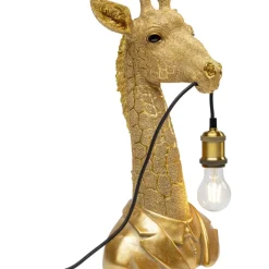 Tischleuchten|KARE Design Tischleuchte Animal Giraffe Gold 50Cm