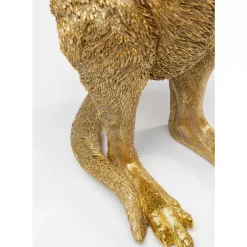 Tischleuchten|KARE Design Tischleuchte Animal Kangaroo Gold 46Cm