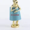 Tischleuchten|KARE Design Tischleuchte Animal Monkey Gold Blau