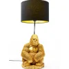 Tischleuchten|KARE Design Tischleuchte Animal Monkey Gorilla Gold