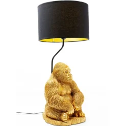 Tischleuchten|KARE Design Tischleuchte Animal Monkey Gorilla Gold