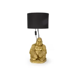 Tischleuchten|KARE Design Tischleuchte Animal Monkey Gorilla Gold