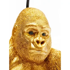 Tischleuchten|KARE Design Tischleuchte Animal Monkey Gorilla Gold