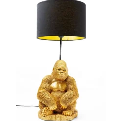 Tischleuchten|KARE Design Tischleuchte Animal Monkey Gorilla Gold