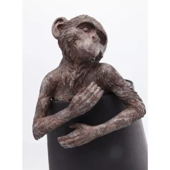 Tischleuchten|KARE Design Tischleuchte Animal Monkey Braun Schwarz