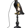 Tischleuchten|KARE Design Tischleuchte Animal Sitting Crow Matt Schwarz