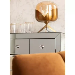 Tischleuchten|KARE Design Tischleuchte Golden Goblet Ball