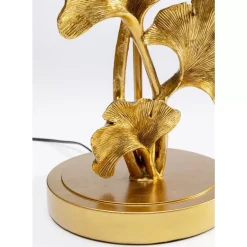 Tischleuchten|KARE Design Tischleuchte Leaf Gold