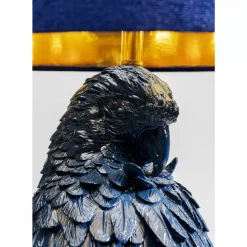 Tischleuchten|KARE Design Tischleuchte Parrot Blau 84Cm