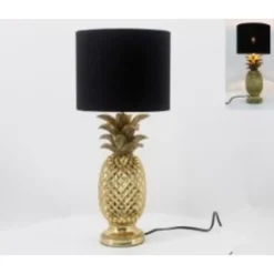 Tischleuchten|KARE Design Tischleuchte Pineapple Gold 47Cm