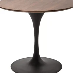 Tische|KARE Design Tischplatte Invitation Round Walnut O90Cm