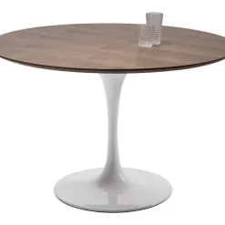 Tische|KARE Design Tischplatte Invitation Round Walnut O120Cm
