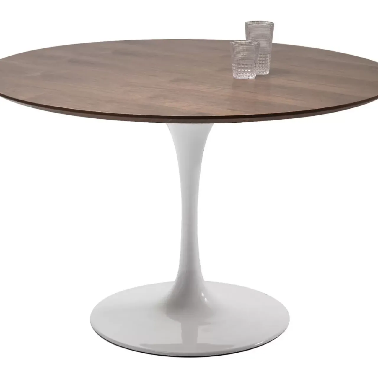 Tische|KARE Design Tischplatte Invitation Round Walnut O120Cm