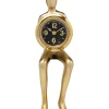 Uhren|KARE Design Tischuhr Sitting Man Gold 8X27Cm