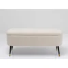 Sitzbänke|KARE Design Truhenbank Rico Weis