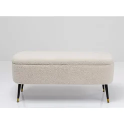 Sitzbänke|KARE Design Truhenbank Rico Weis