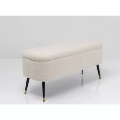 Sitzbänke|KARE Design Truhenbank Rico Weis
