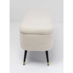 Sitzbänke|KARE Design Truhenbank Rico Weis