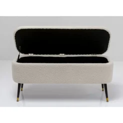 Sitzbänke|KARE Design Truhenbank Rico Weis