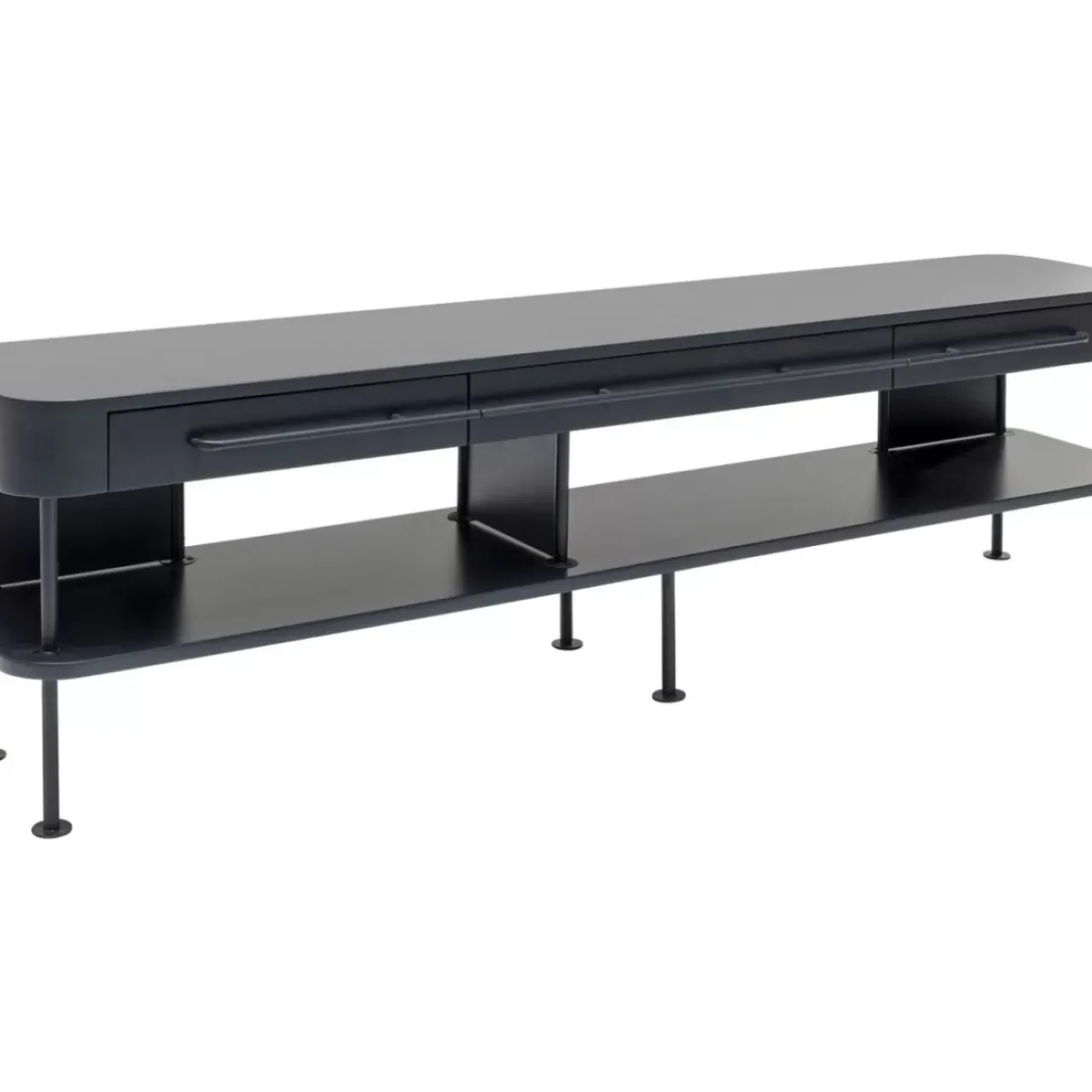 Kommoden & Sideboards|KARE Design Tv Regal Montieri Anthrazit 160X47Cm