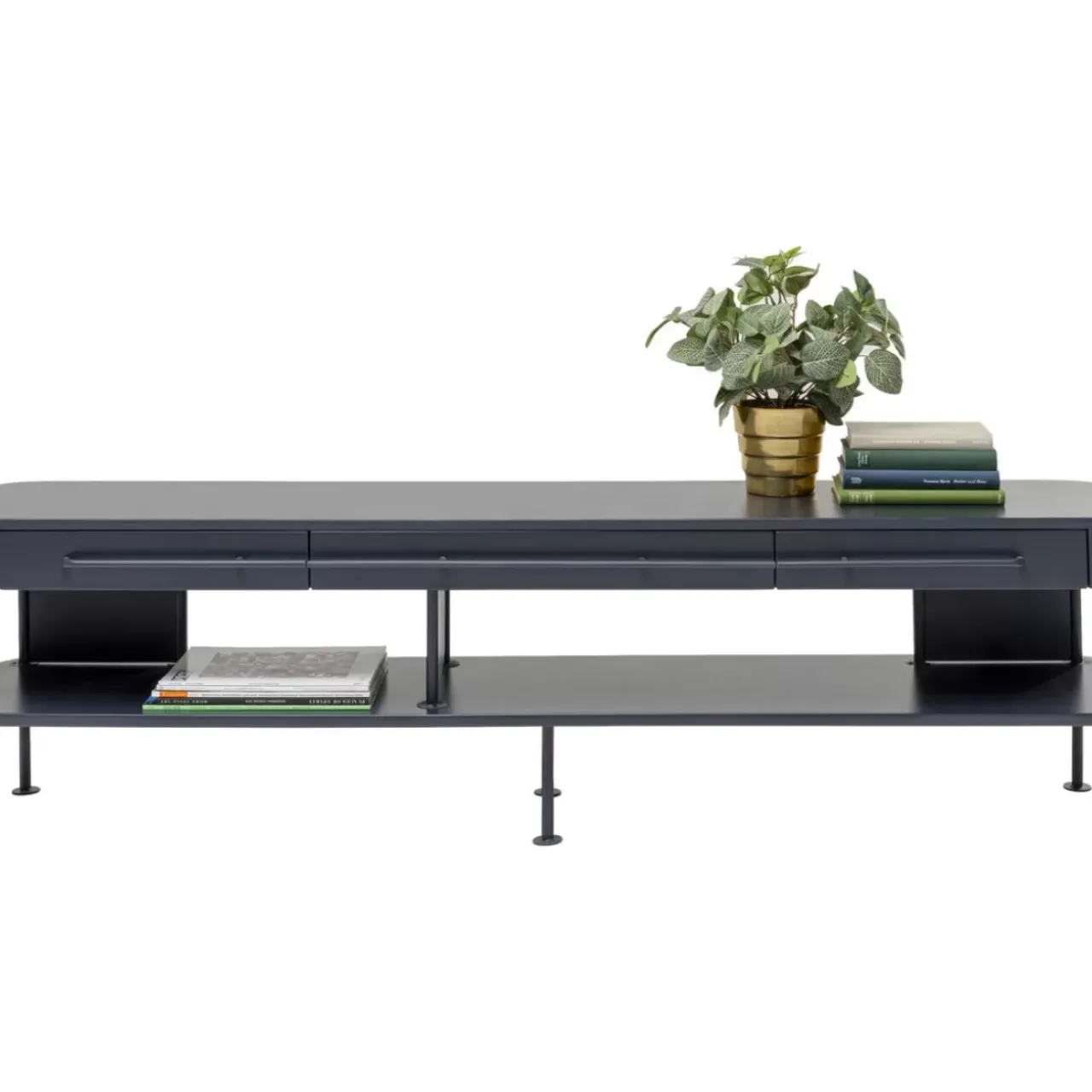Kommoden & Sideboards|KARE Design Tv Regal Montieri Anthrazit 160X47Cm