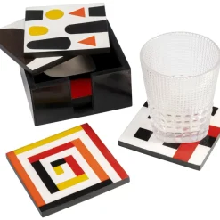 Geschirr & Tischaccessoires|KARE Design Untersetzer Artistic Multi (6/Set)