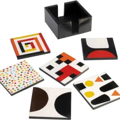Geschirr & Tischaccessoires|KARE Design Untersetzer Artistic Multi (6/Set)