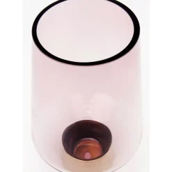 Vasen|KARE Design Vase Noble Ring Lila 26Cm