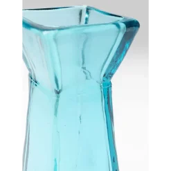 Vasen|KARE Design Vase Piramide Turkis 30Cm