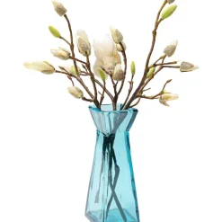 Vasen|KARE Design Vase Piramide Turkis 30Cm