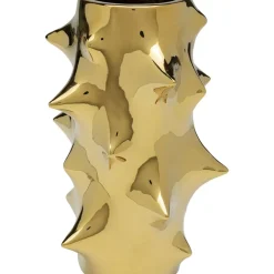 Vasen|KARE Design Vase Pointy Gold 25Cm